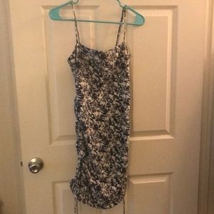 Abercrombie&Fitch Side Cinched Ruched Mini Dress